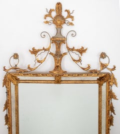 Italian Neoclassical Style Giltwood Mirror