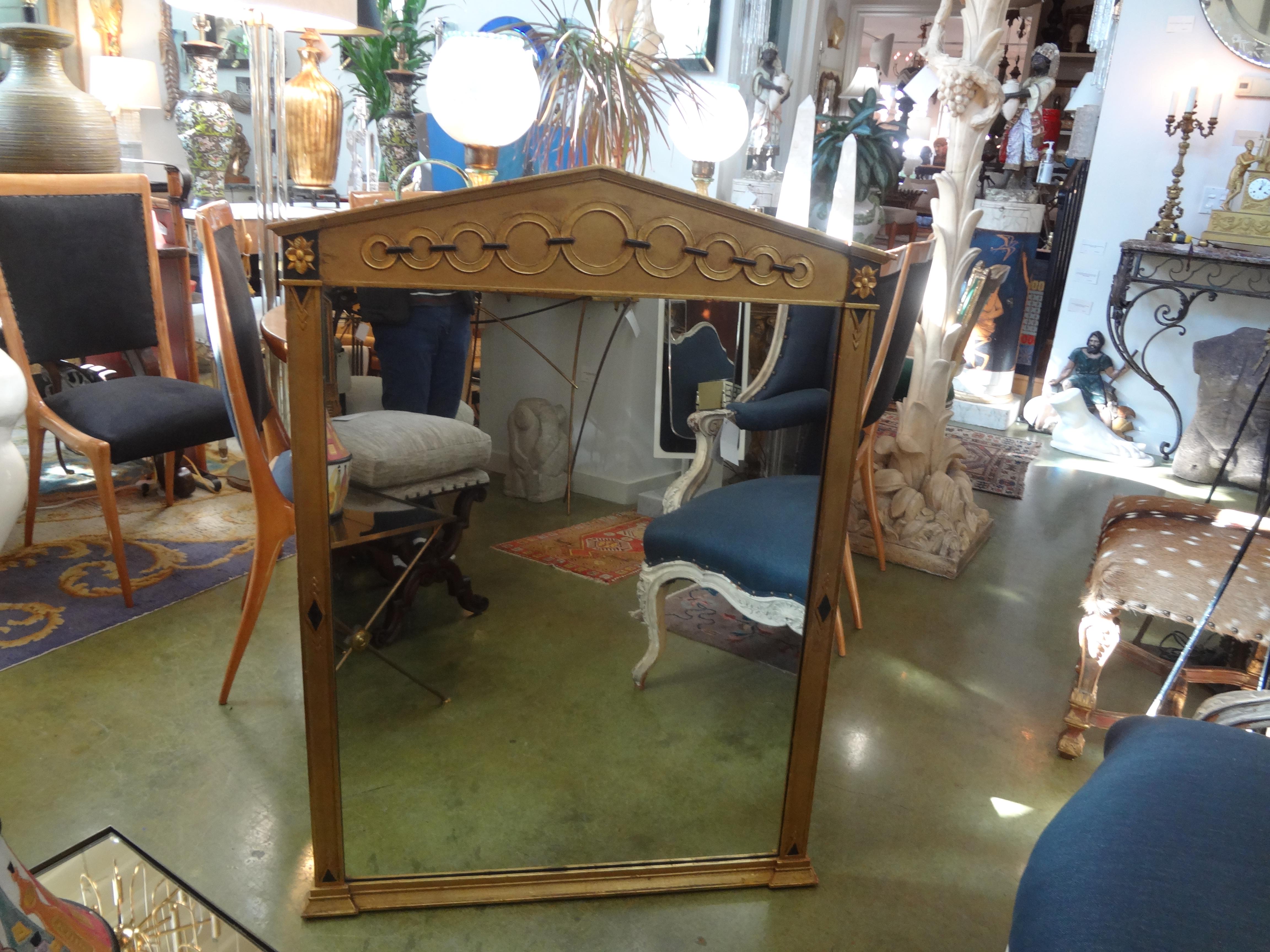 Italian Neoclassical Style Giltwood Mirror 6