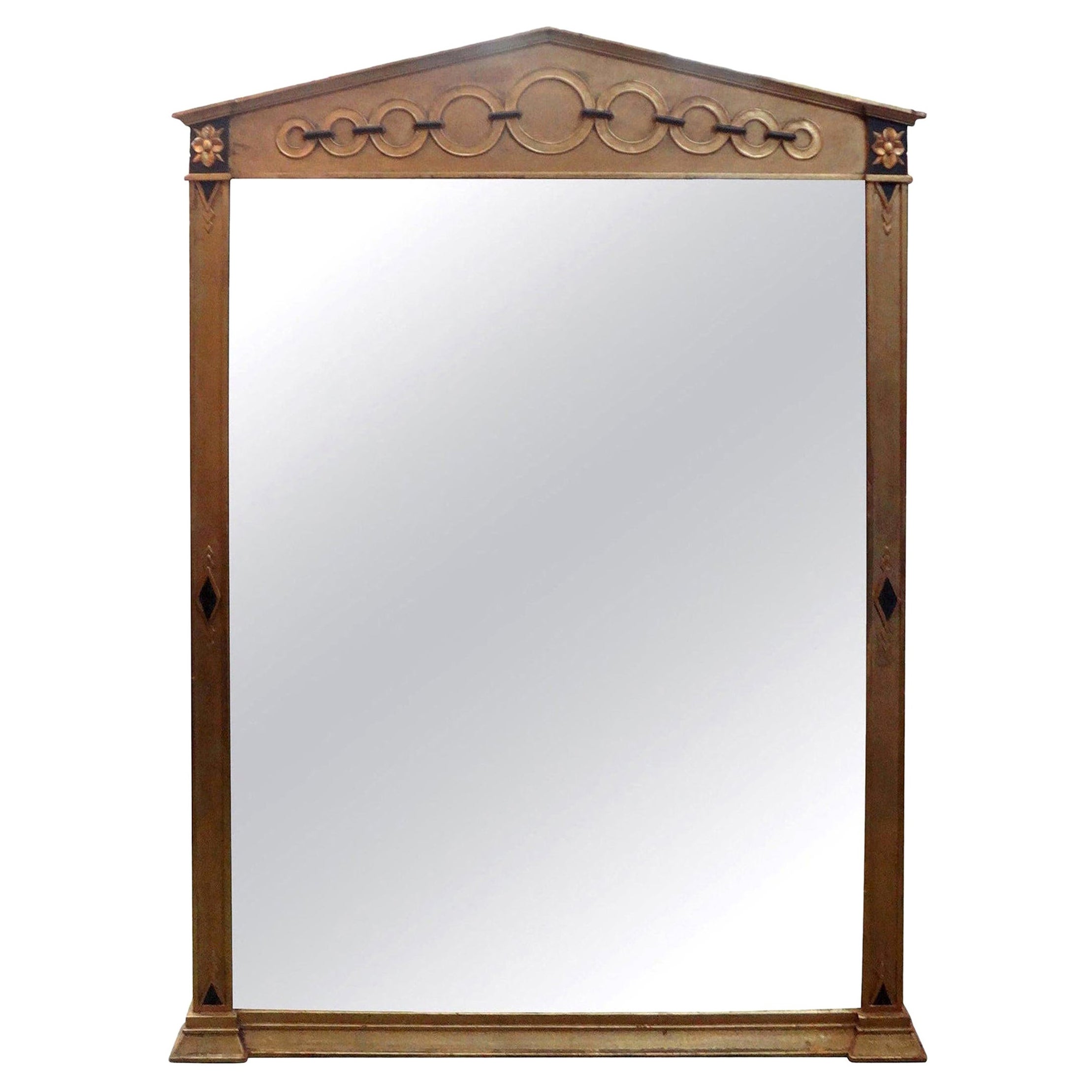 Italian Neoclassical Style Giltwood Mirror