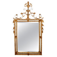 Italian Neoclassical Style Giltwood Mirror