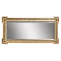 Italian Neoclassical Style Giltwood Mirror w/ Corner Rosettes