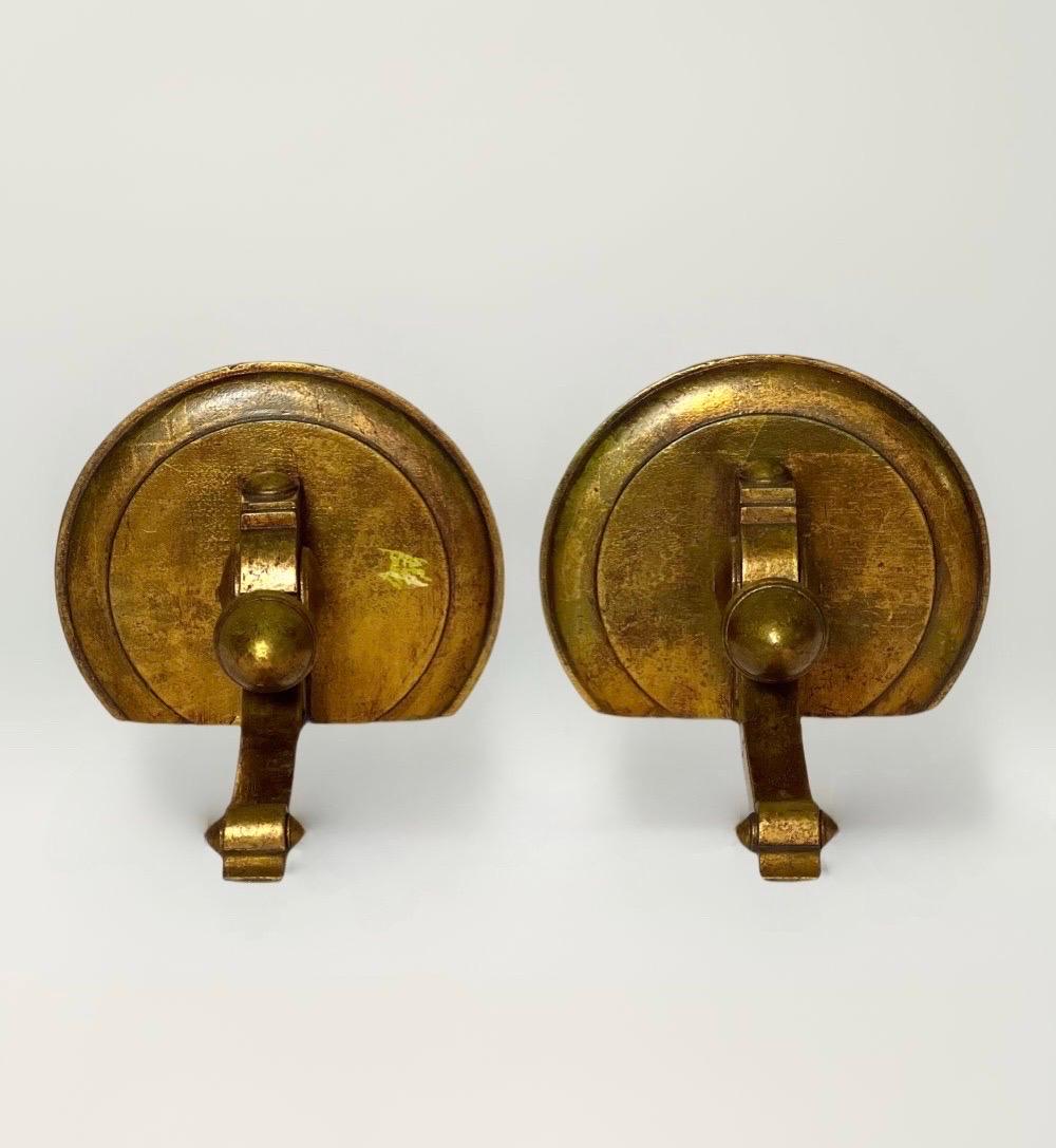 Italian Neoclassical Style Giltwood Wall Bracket Shelves, Early 1900s 4