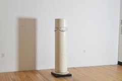 Italian Neoclassical Style Plaster Column, early 20th century