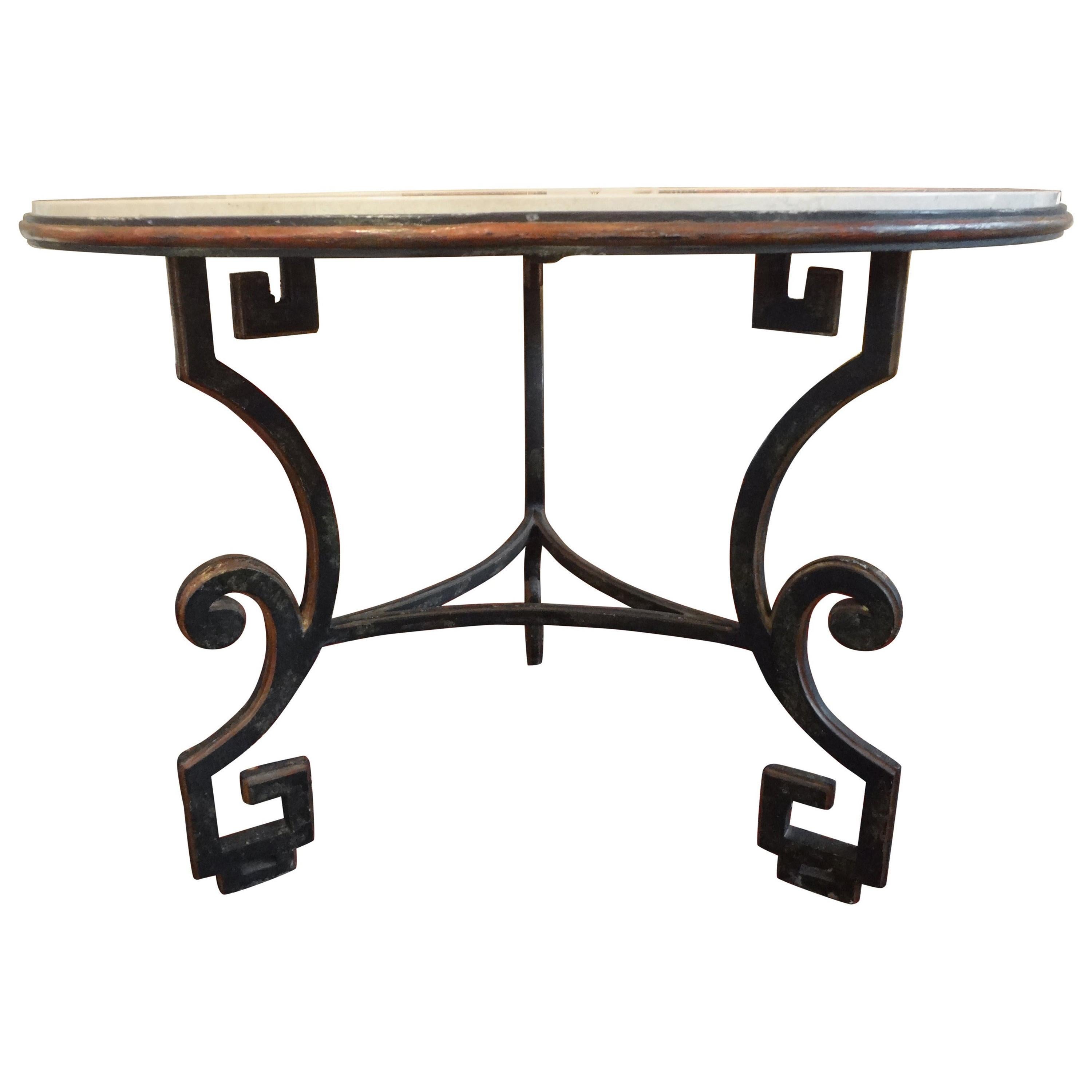 Stunning Vittorio Dassi, 1950 Italian Suspended Table For Sale at 1stDibs