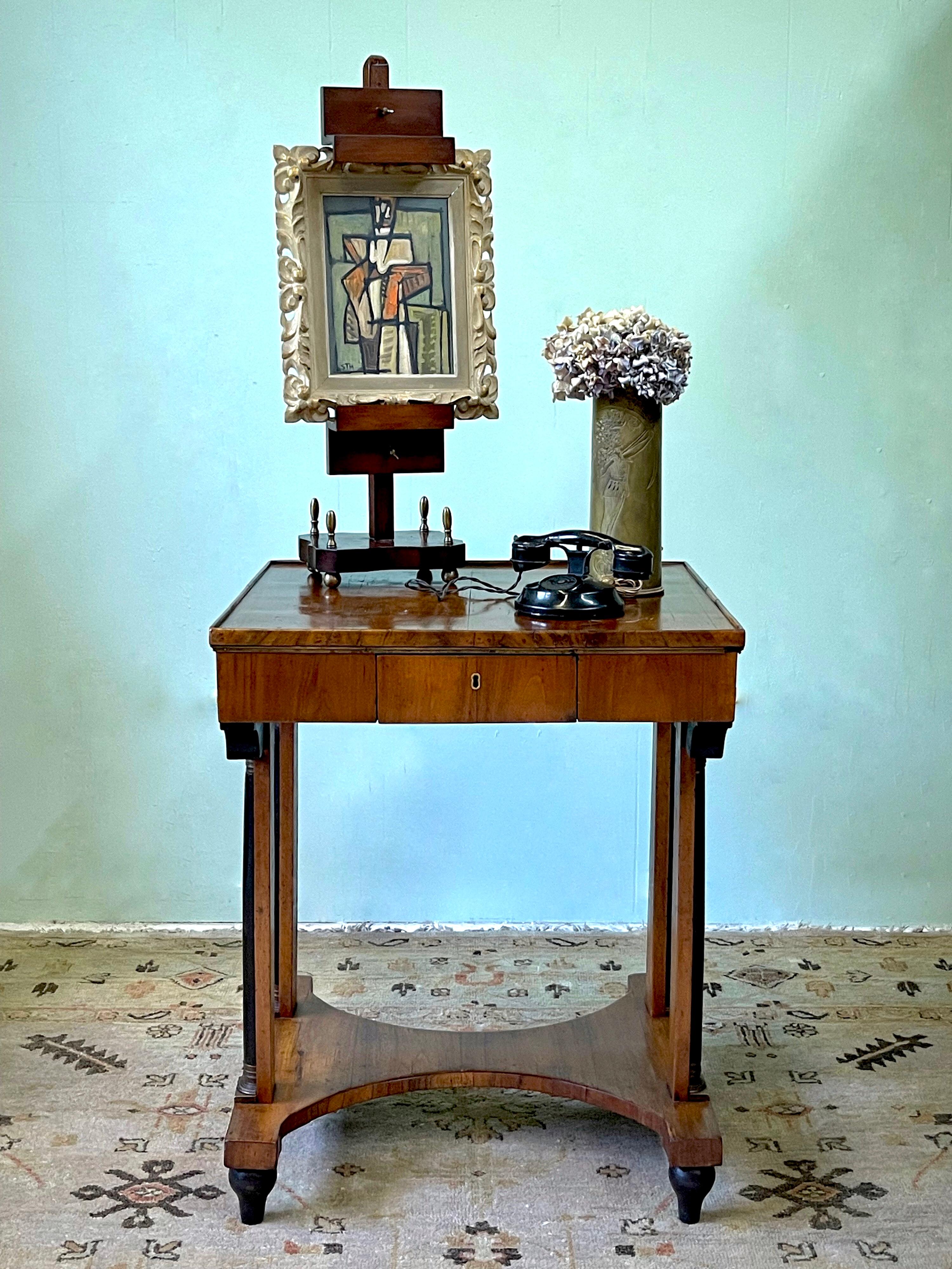 Italian Neoclassical Writing Table, 19th Century For Sale 10