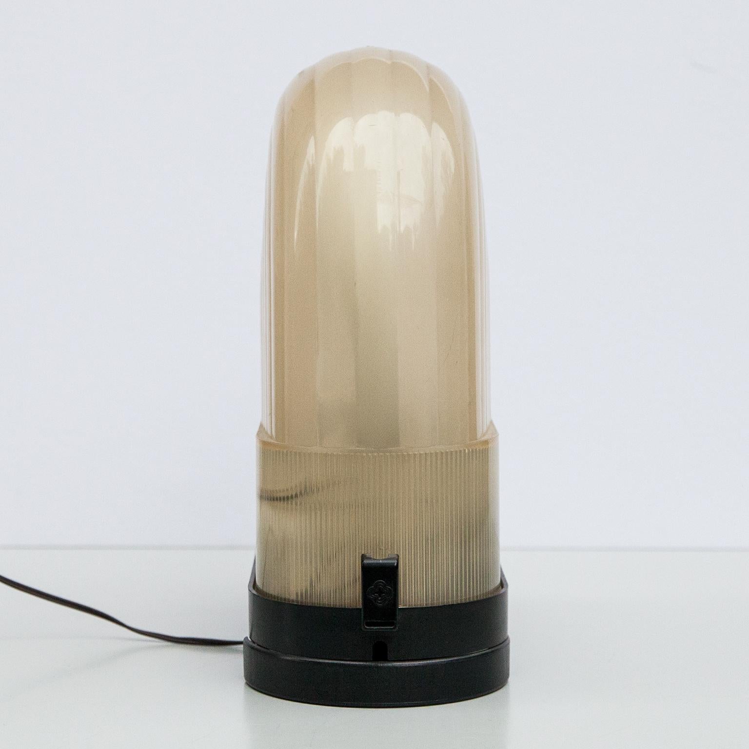 Italian Neon Table Lamp Ciaro by Zerbetto Italy 1975 In Good Condition For Sale In Munich, DE