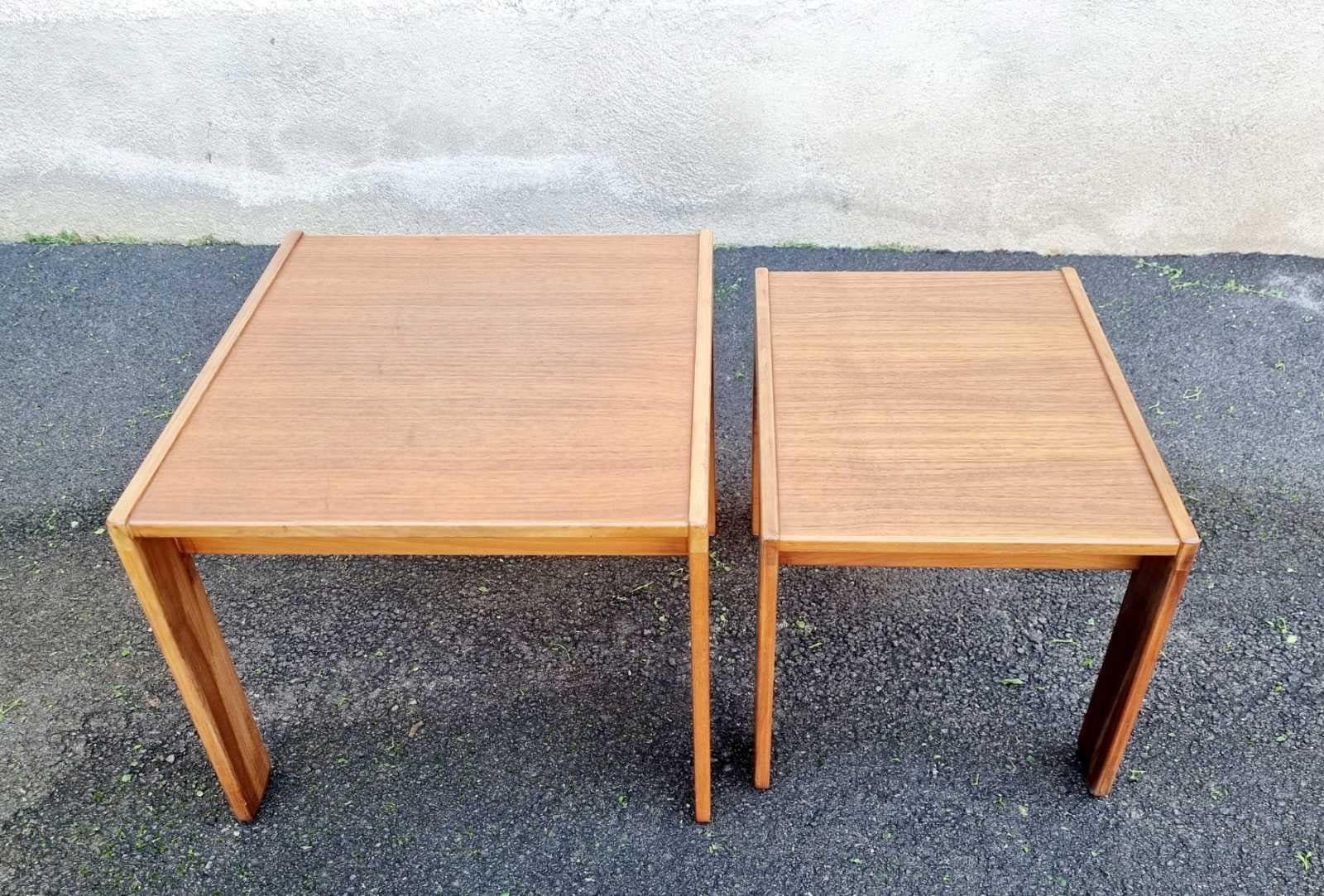 Mesas nido italianas Modelo 777 de Afra & Tobia Scarpa para Cassina, Italia Años 60 en venta 3