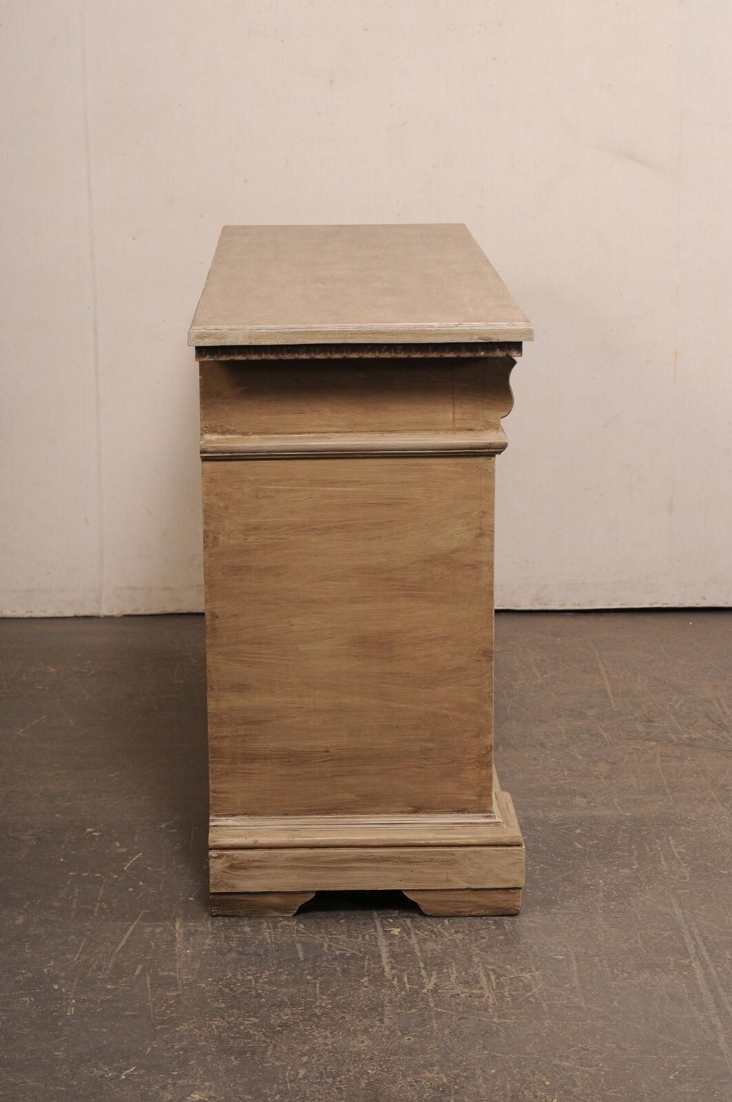 Legno Credenza italiana in legno ben dettagliata con cassetti estraibili (lunghezza 5 piedi) in vendita