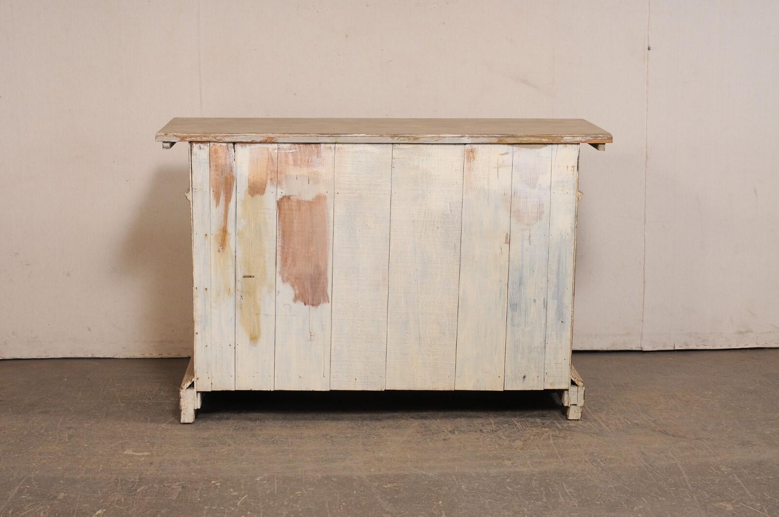 Credenza italiana in legno ben dettagliata con cassetti estraibili (lunghezza 5 piedi) in vendita 1