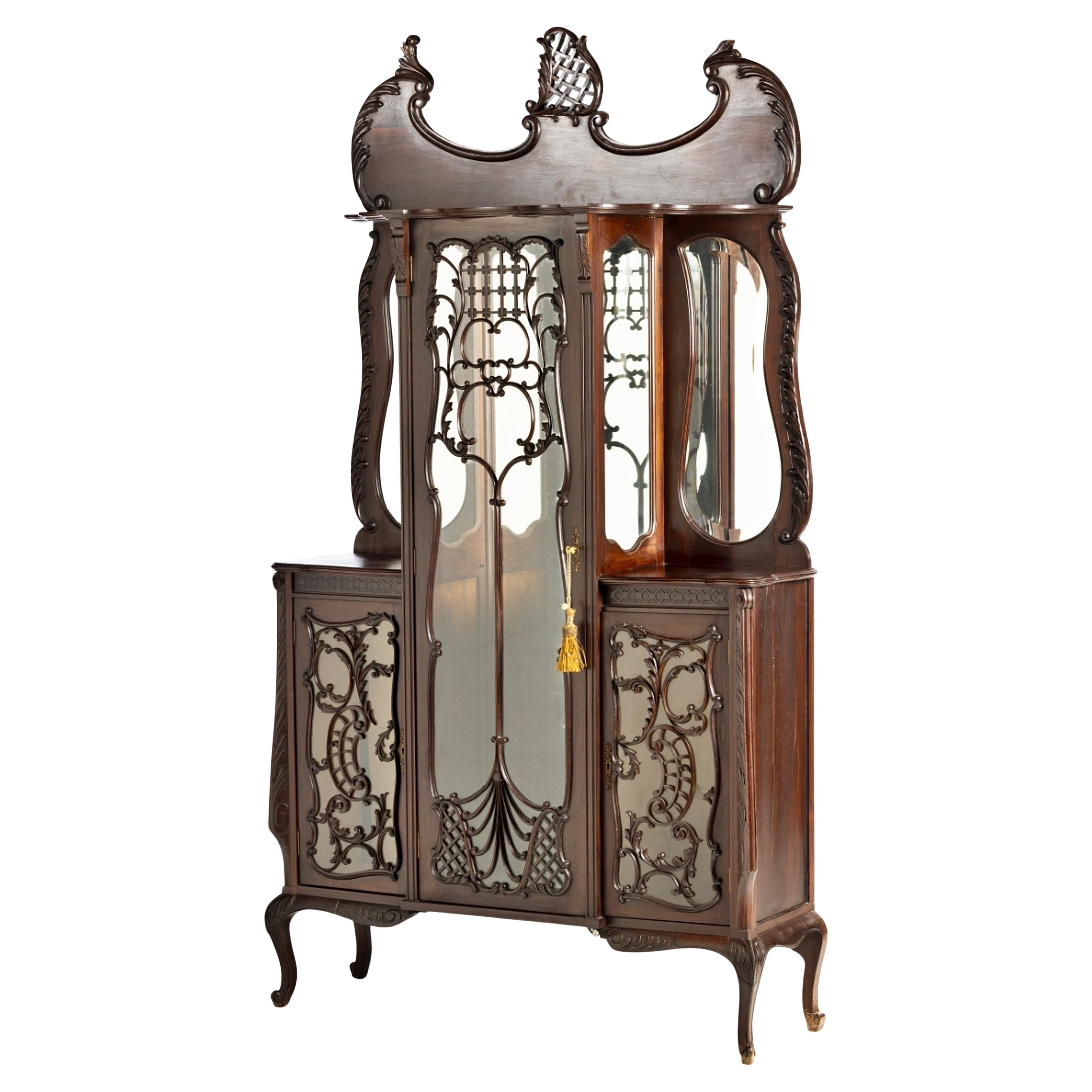 ITALIANO  MUEBLES ART NOVEAU  Finales del siglo XIX
