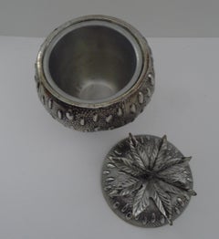 Italian Novelty Ice Bucket by Mauro Manetti C.1960, Strawberry