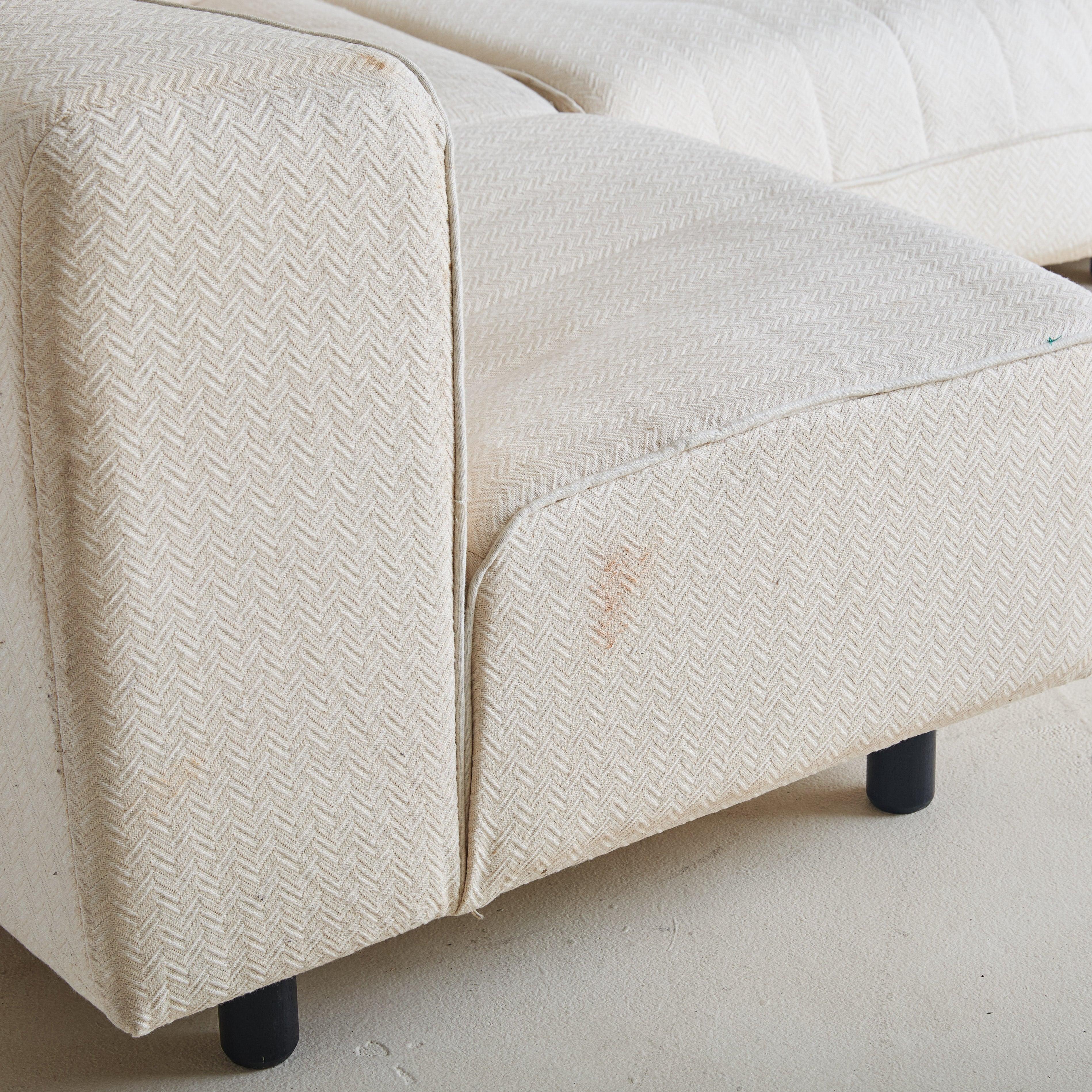 Italian ‘Novemila 9000’ 5-Piece Sectional Sofa by Tito Agnoli for Arflex, 1960s 2