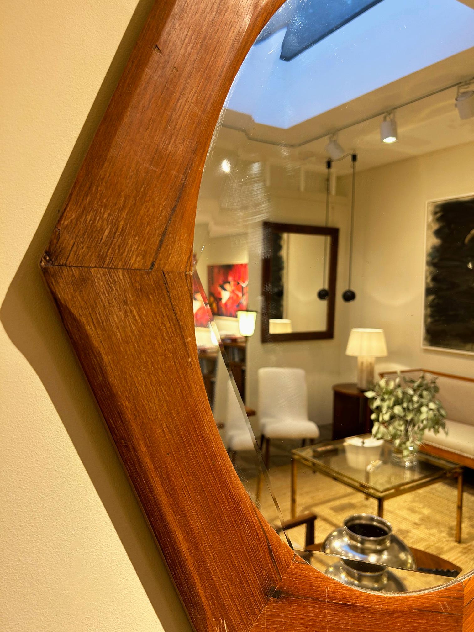 20ième siècle Miroir octogonal italien en vente