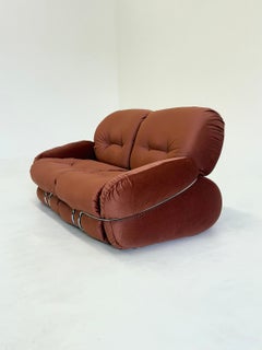 Italian Okay 2-seater sofa designed by Adriano Piazzesi