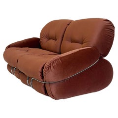 Italian Okay 2-seater sofa designed by Adriano Piazzesi