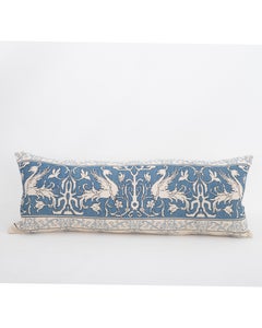 Italian Old Embroıdery  Pillowcase, mid 20th Century. Italy