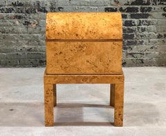 Italian Olive Burlwood Trunk on Base, 1970