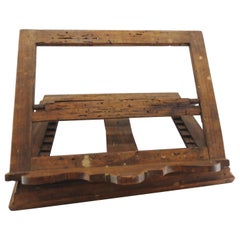 Italian Olive Wood Book Stand