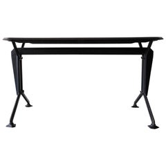 Italian Olivetti Table Desk Designed by Studio BBPR Arco Series, circa 1963