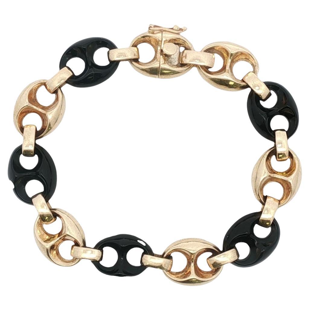 Italian Onyx 14 Karat Yellow Gold Gold
Gucci
Style Link Bracelet