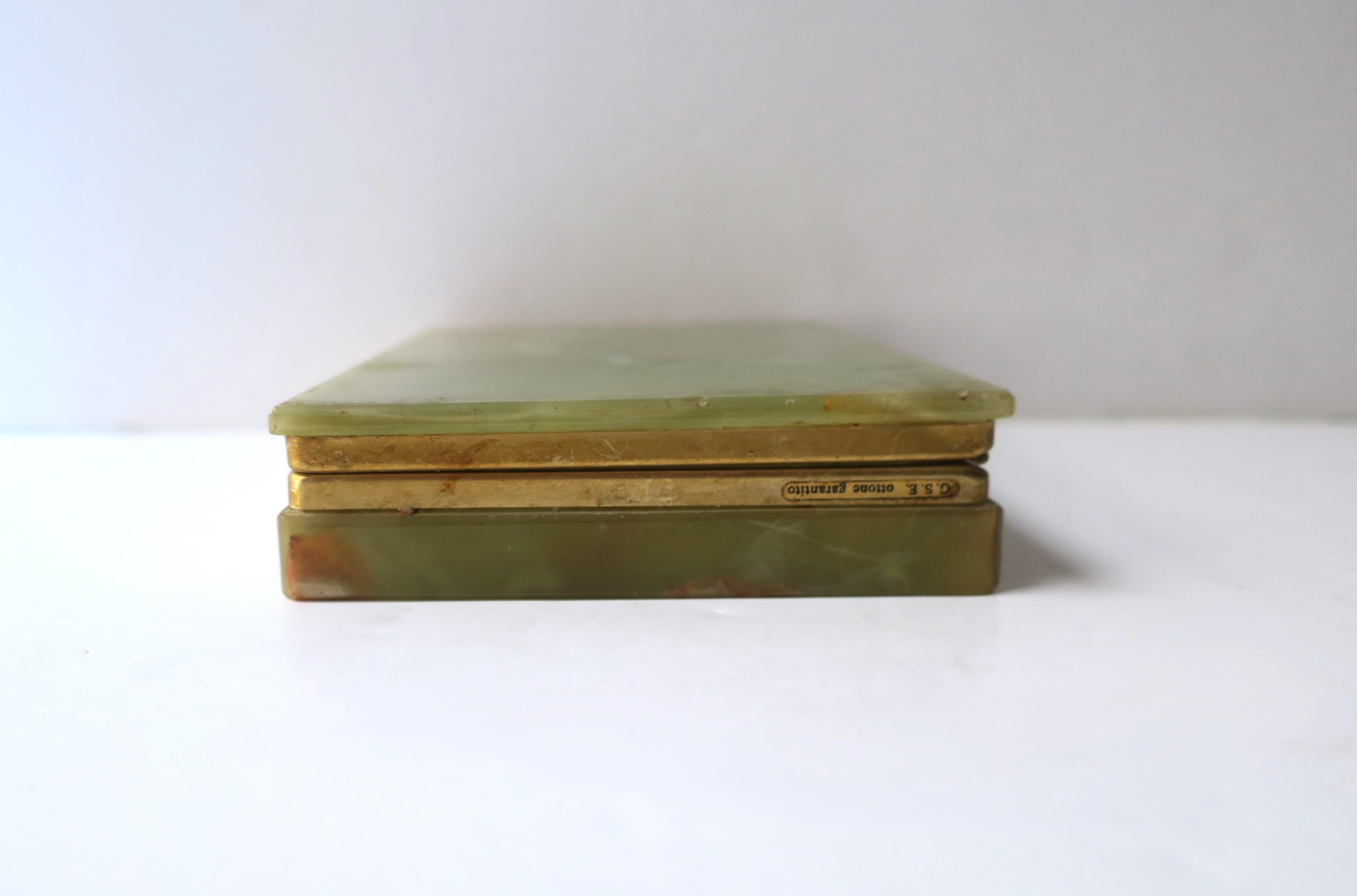 Italian Onyx Marble Box 3