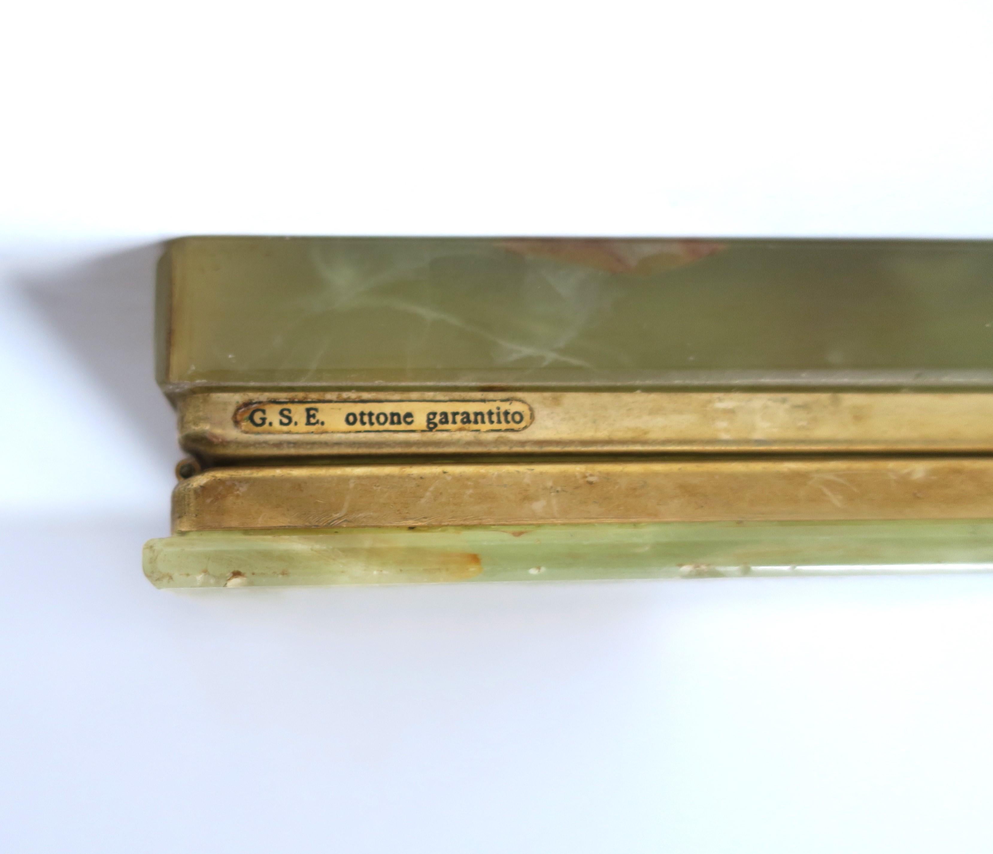 Italian Onyx Marble Box 4