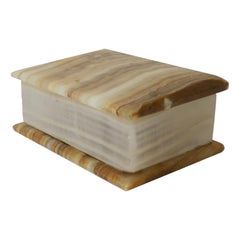 Italian Onyx Marble Box