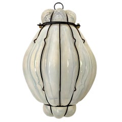 Opaline Glass Lantern Opaline Glass Lantern
