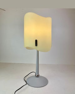 Italienische Opal-Tischlampe, 1990er-Jahre