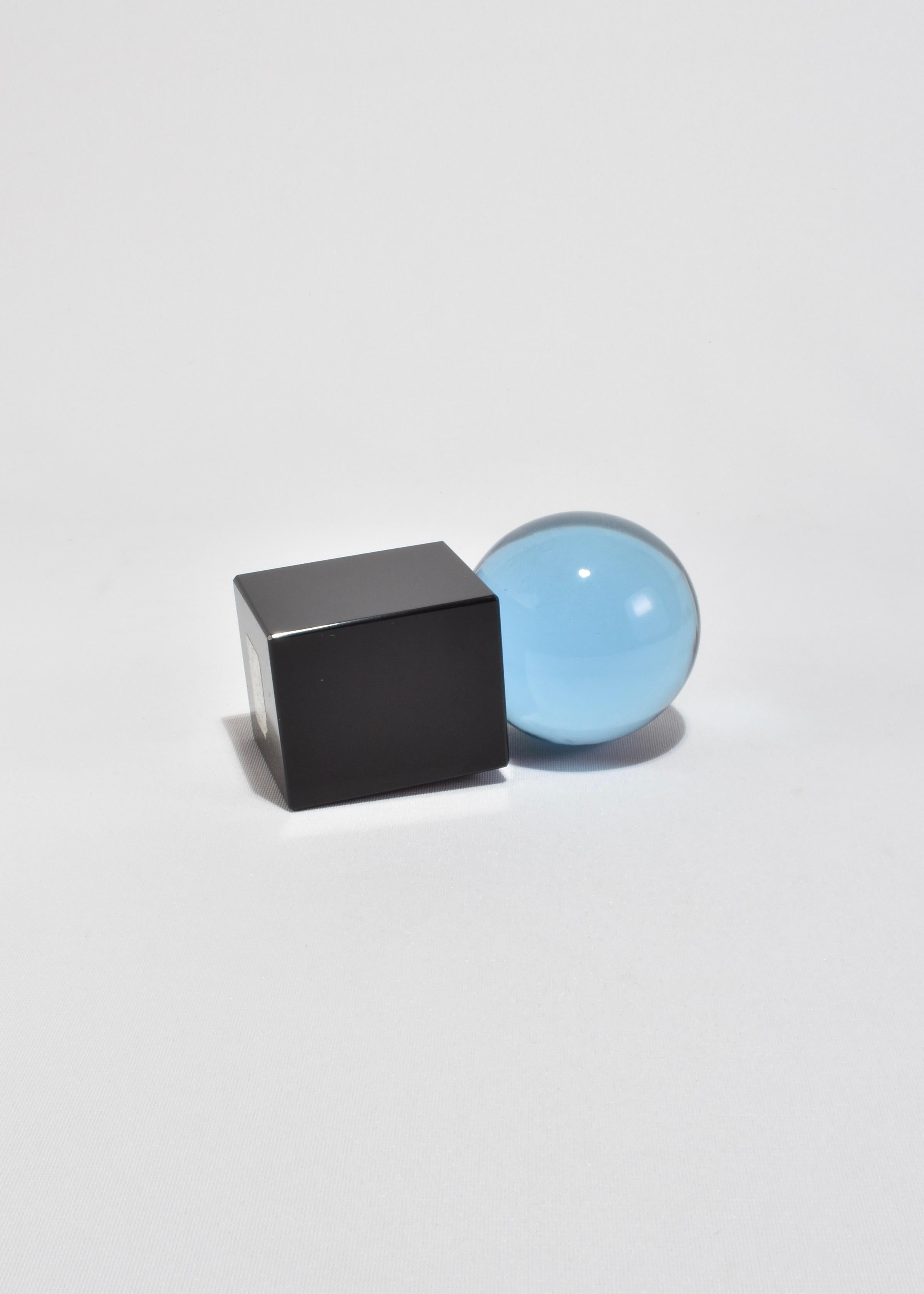 Italian Optical Sphere Sculpture finales del siglo XX en venta
