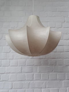 Italian Organic Skin Cocoon Pendant, 1970s
