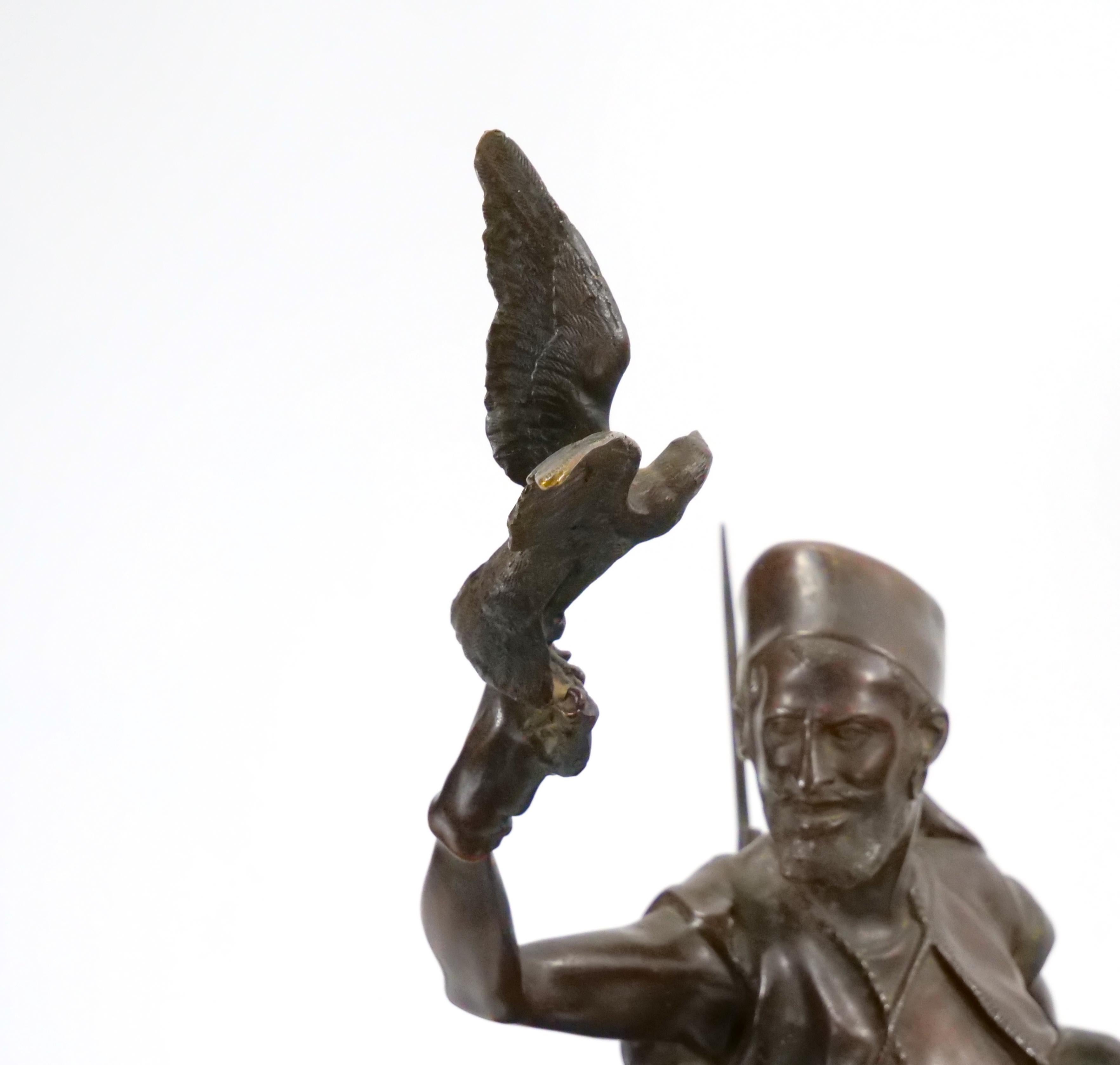 Italian Orientalist Bronze Sculpture 