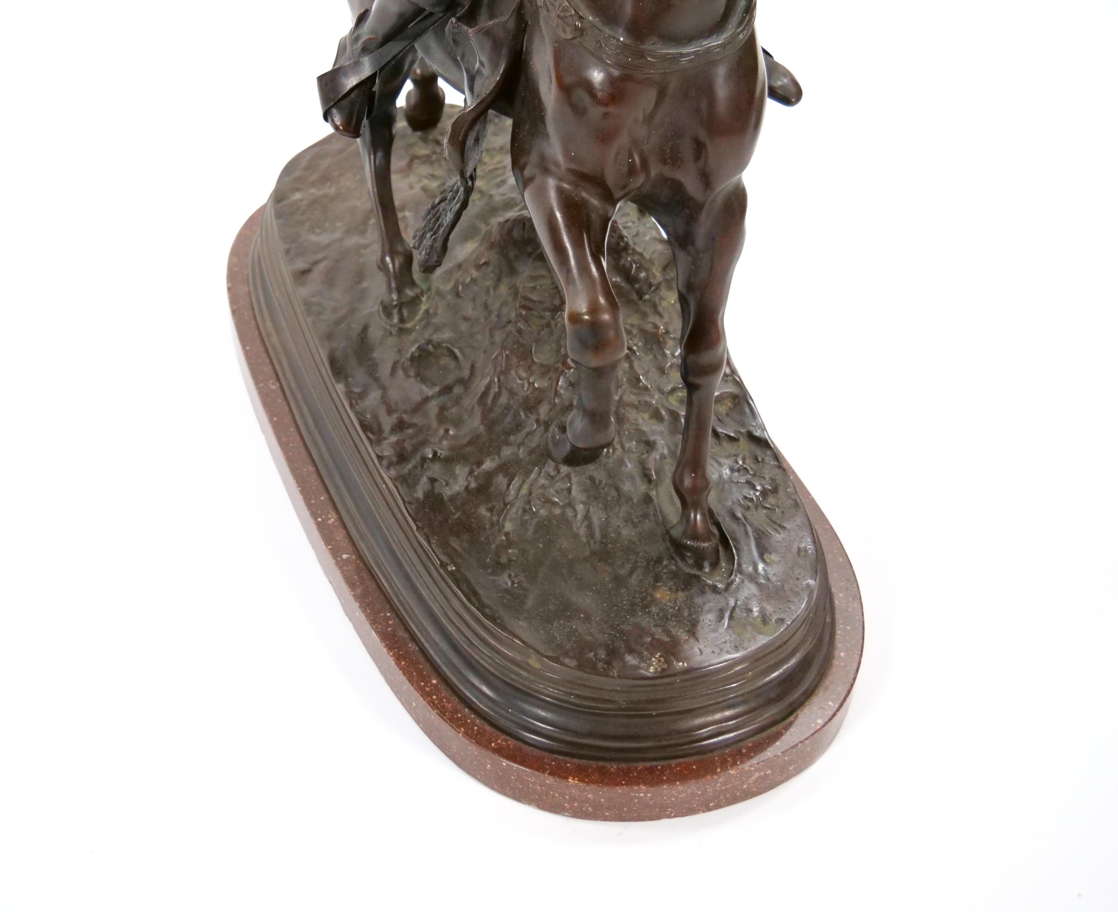 Italian Orientalist Bronze Sculpture 