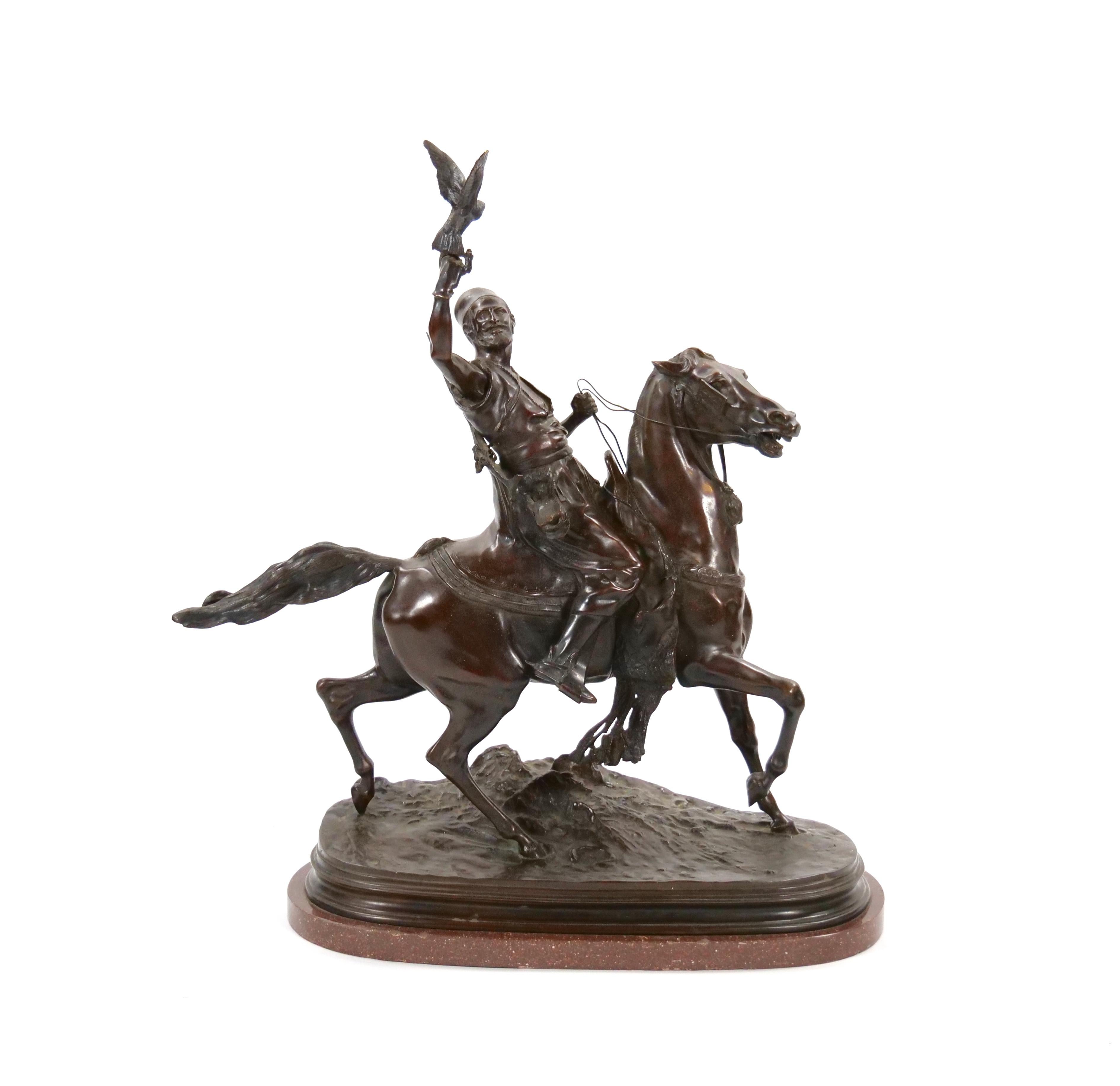 Italian Orientalist Bronze Sculpture 