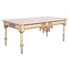 Italian Original Painted Coffee Table