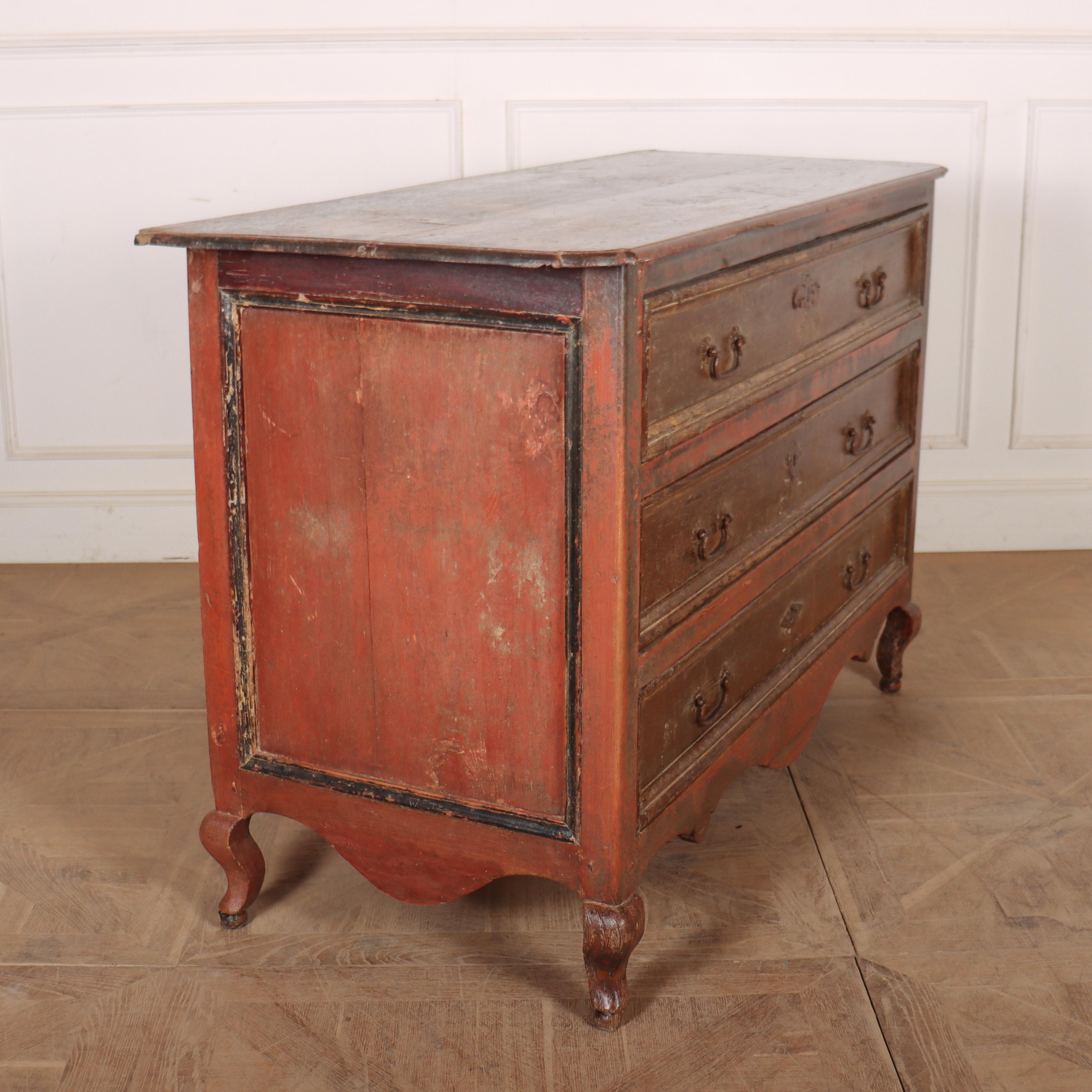 Italian Original Painted Commode For Sale 1