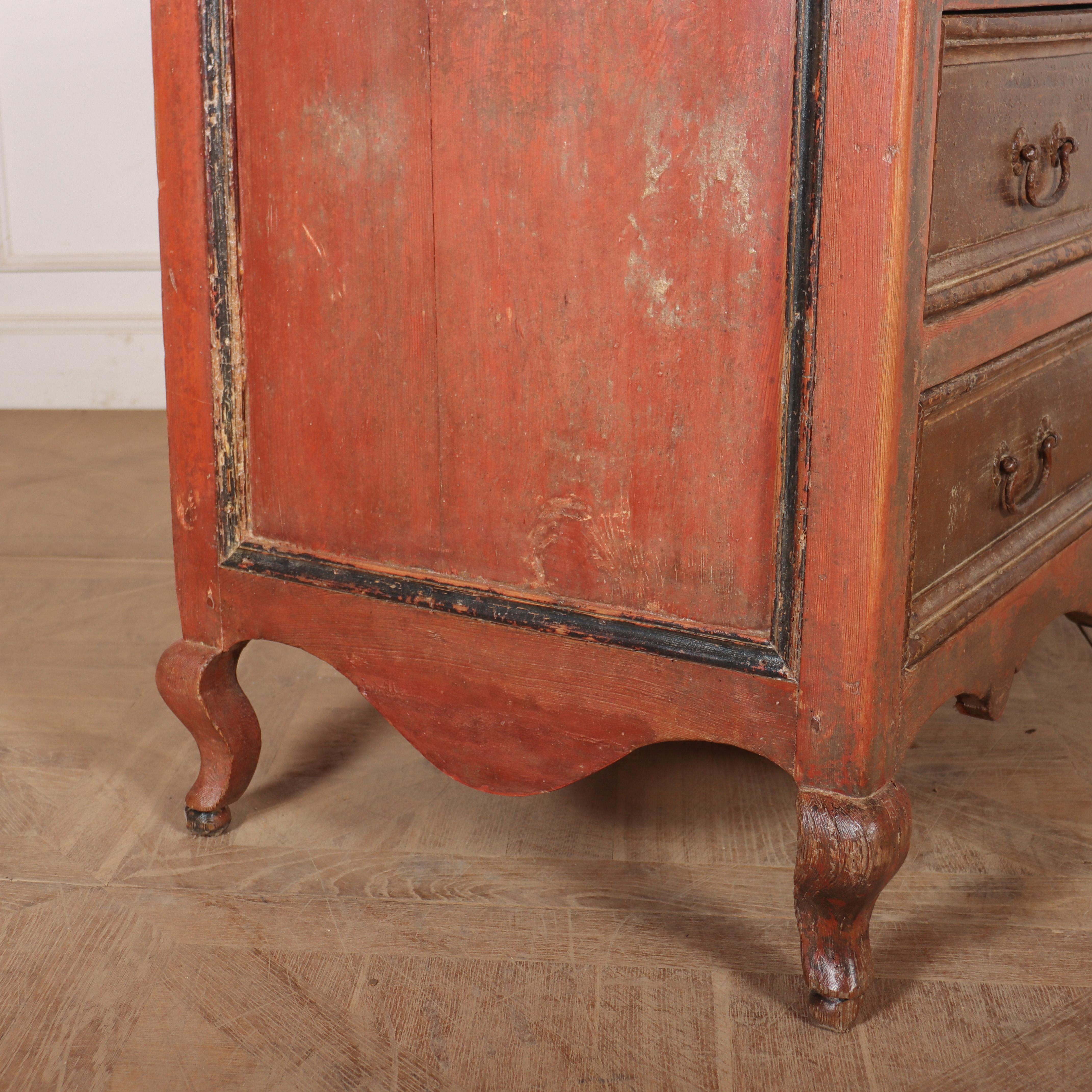 Italian Original Painted Commode For Sale 2