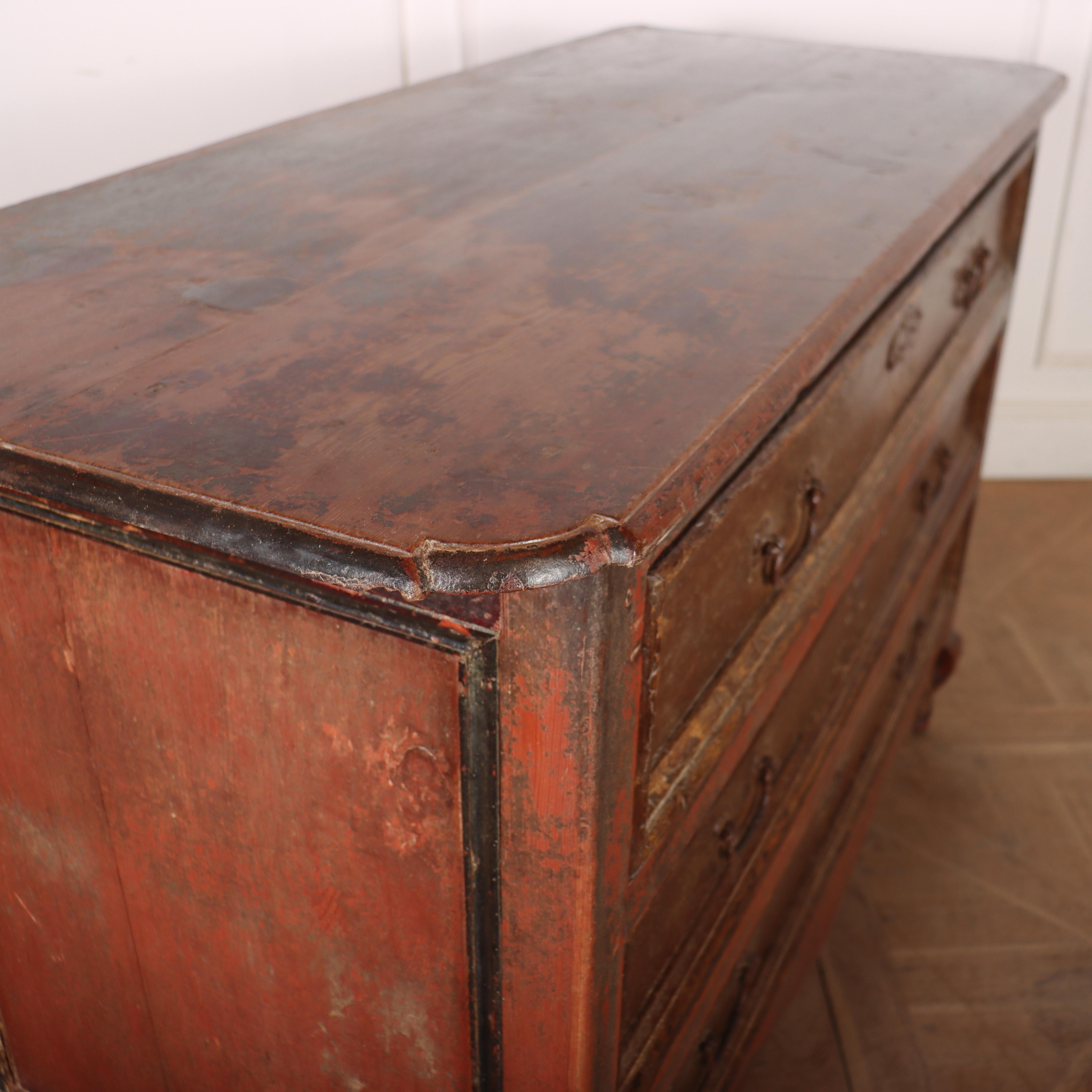 Italian Original Painted Commode For Sale 3