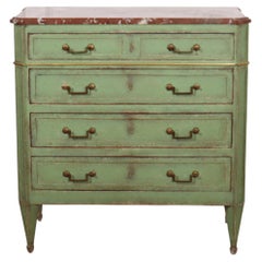 Italian Original Painted Commode
