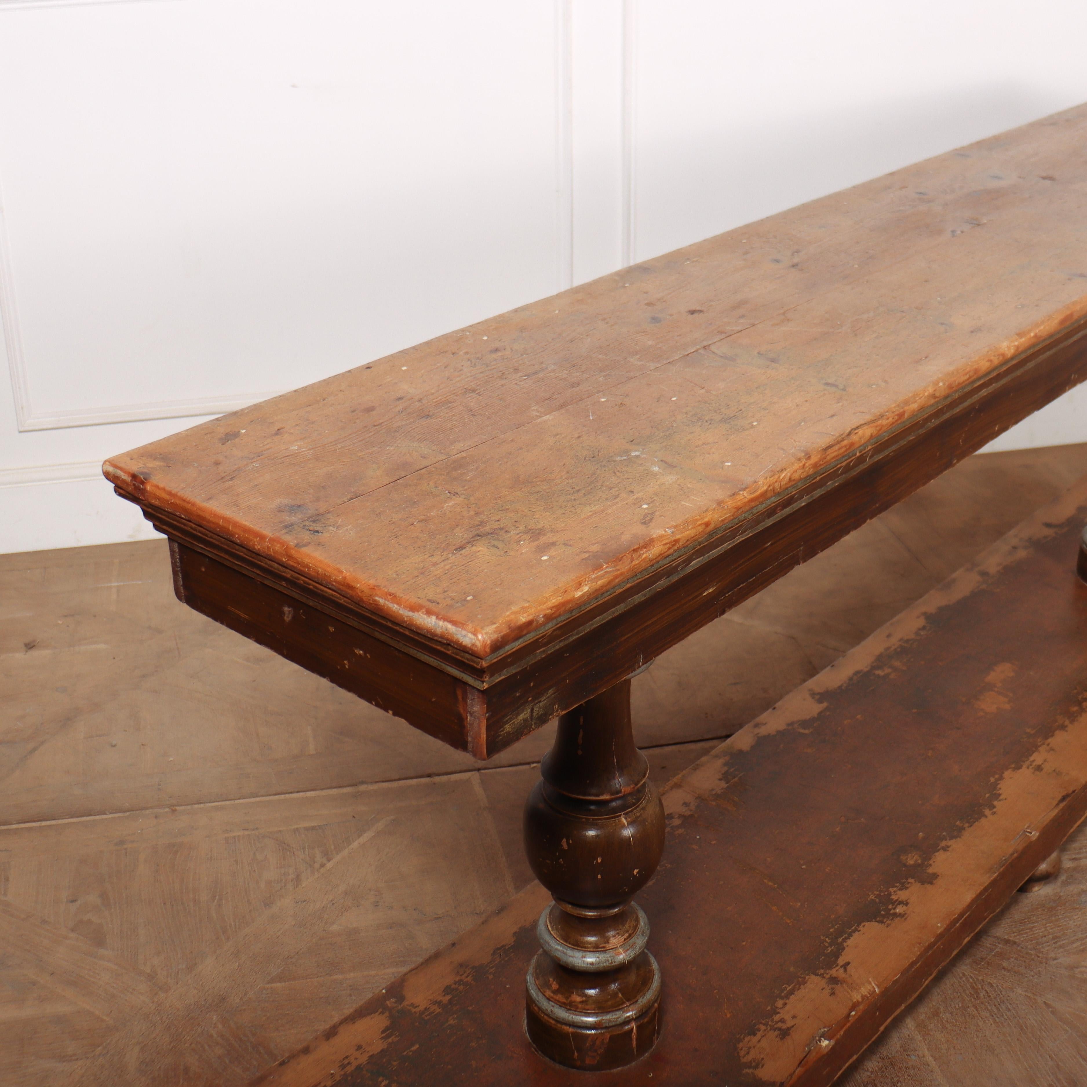 Italian Original Painted Console Table For Sale 2