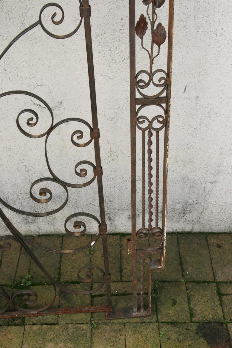 Italian Ornate Garden Gates, 19th C 5