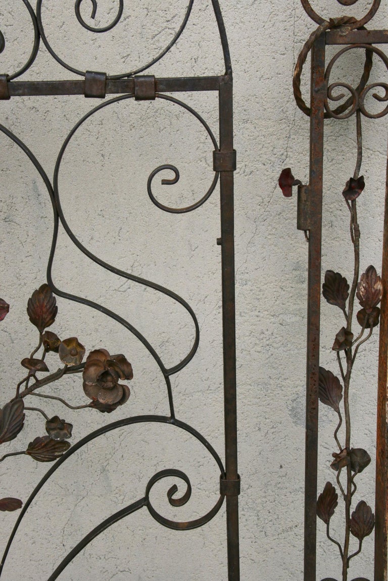 Italian Ornate Garden Gates, 19th C 6