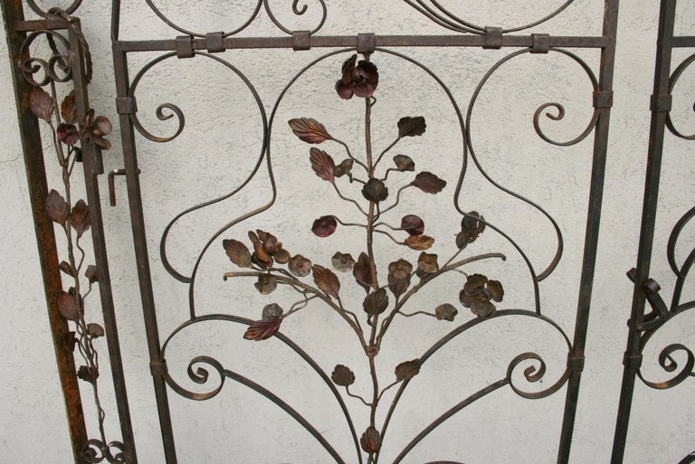 Italian Ornate Garden Gates, 19th C 8