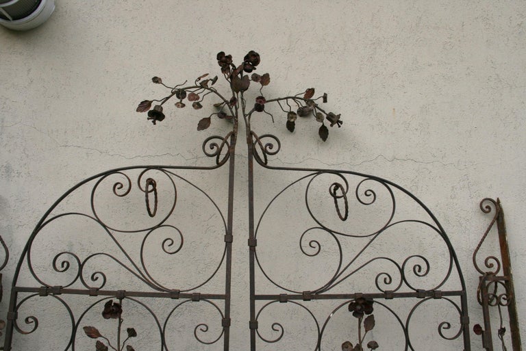 Italian Ornate Garden Gates, 19th C 1