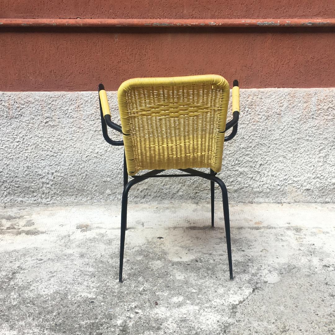 yellow italian chairs