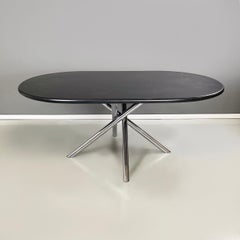 Italian Oval dining table Nodo by Carlo Bartoli for Tisettanta, 1970s