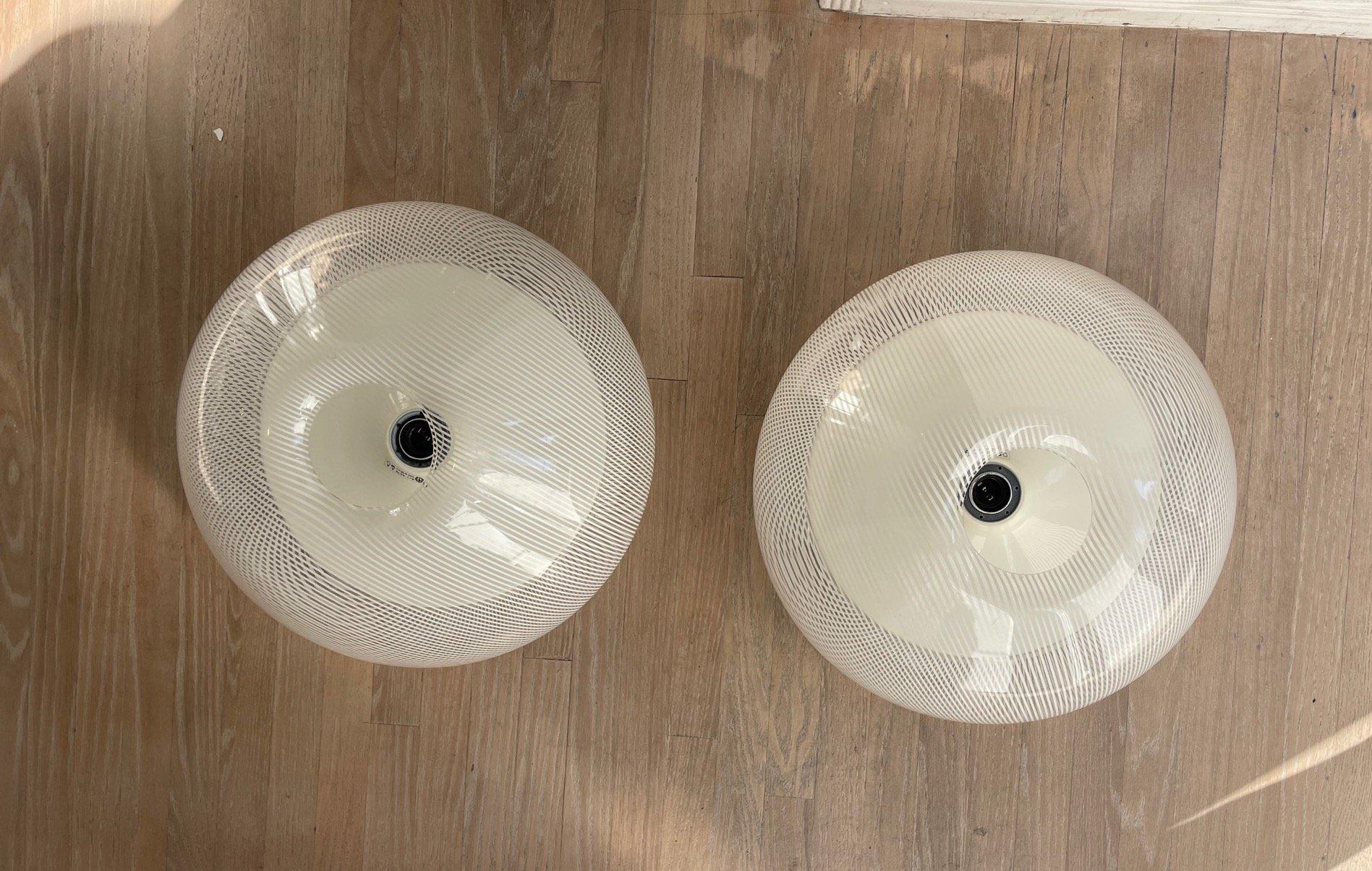 Fin du 20e siècle Appliques italiennes surdimensionnées en vente