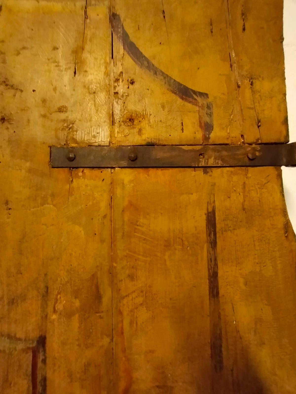 Puerta Italiana Pintada y Lacada de 1700 y Toda Auténtica en Bueno estado para la venta en Cesena, FC