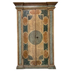 Italian painted armoire, Tuscany 18th Century