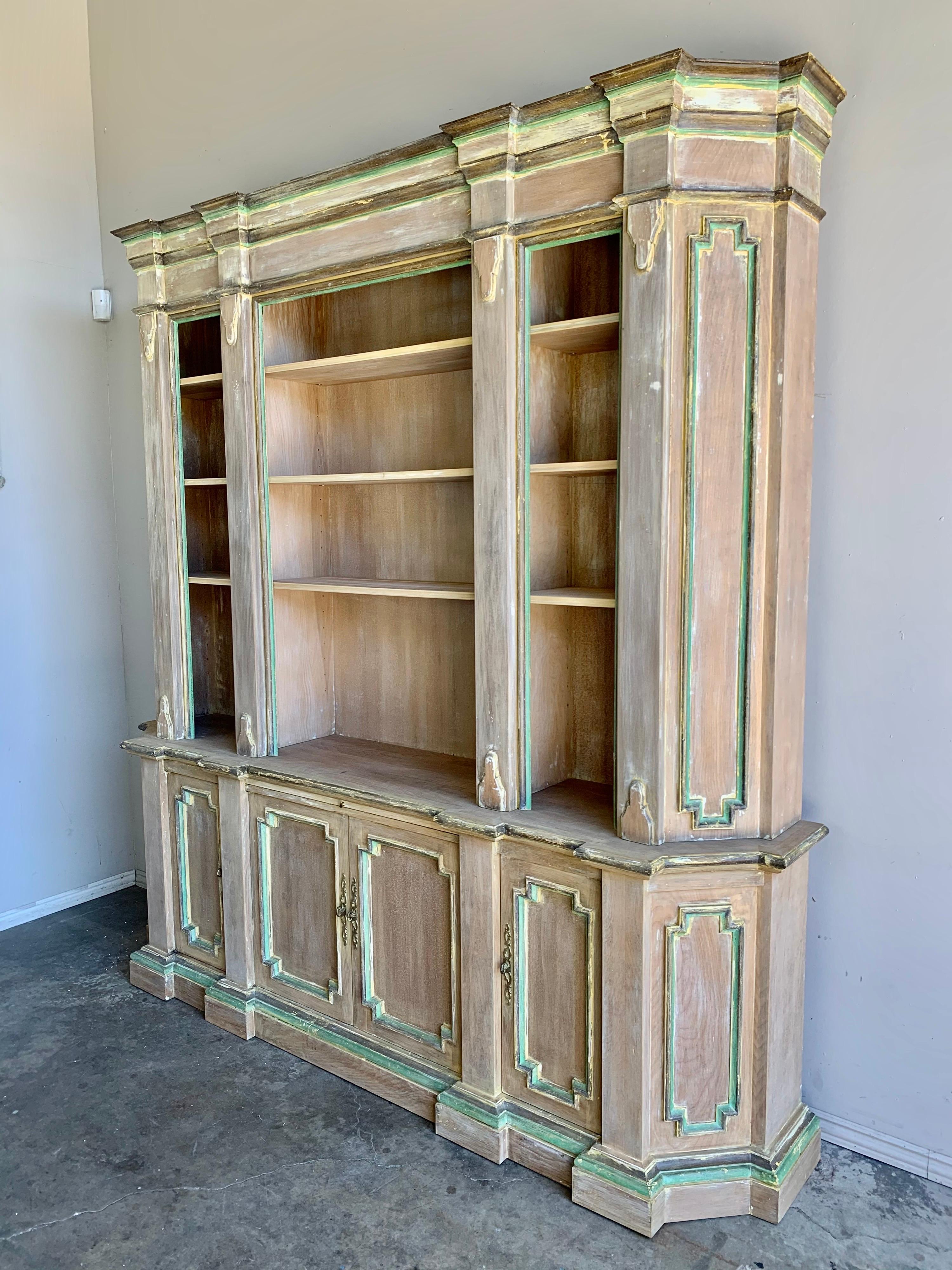 Italian Painted Bookcase, C. 1900 5